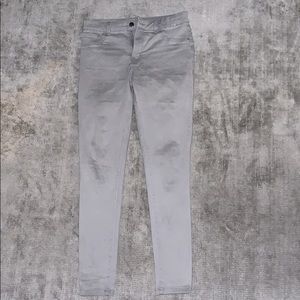 Denim&Co Light gray jeans! Perfect for winter!